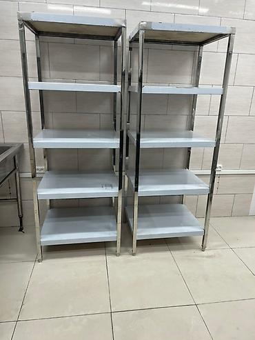 Другое оборудование для фастфудов: Профессиональные стеллажи из нержавеющей стали, профессиональные столы — 16