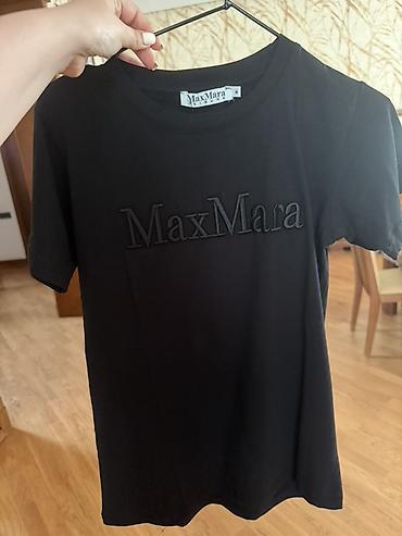 mayka turkce: Qadın qara və tünd göy qısaqol T-shirt kolleksiyası Ümumi — 7