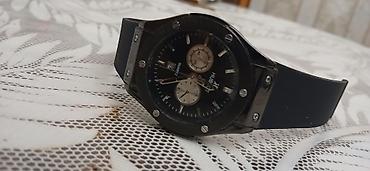Qol saatları: İşlənmiş, Qol saatı, Hublot, rəng - Qara — 2