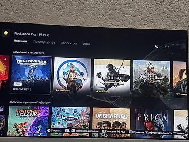 PS5 (Sony PlayStation 5): Sony ps 5 slim disc + подписка + 3 игр на дисках + два джойстика. Не — 4