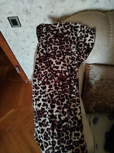Qadın geyimləri: Leopar naxışlı qadın paltarı. Tgirovıy paltar S Xs xanımlar üçün — 1