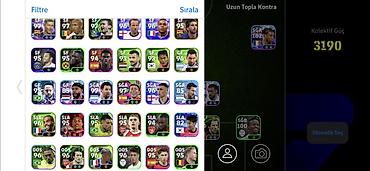 oyuncu rolu: EFootball oyun hesabı – yüksək reytinqli ulduz kolleksiyası - Oyun — 1