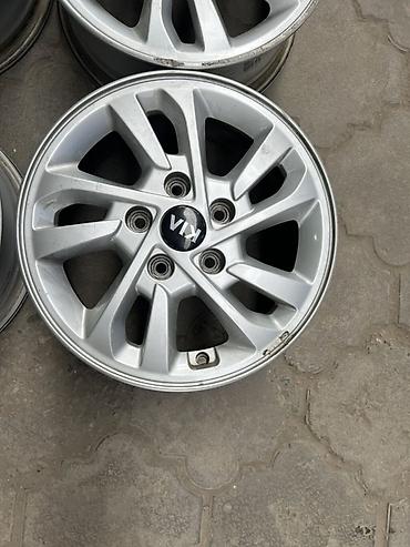 5 110: Литые Диски R 15 Kia, Комплект, отверстий - 5, Б/у — 3