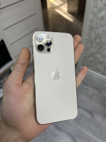 iphone x işlenmiş qiymeti: IPhone 12 Pro, Золотой, Face ID