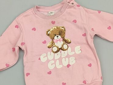 Bluzy: Bluza, H&M, 9-12 m, stan - Zadowalający