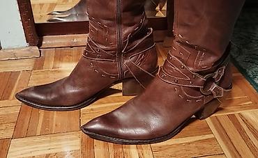 Čizme: Čizme, 41, bоја - Braon — 4