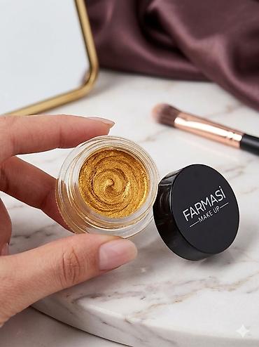 split ender cena: FARMASI Make Up gel senka za oči – zlatna - Tekstura: kremasto-gel — 1