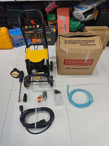 DEWALT yüksək təzyiqli yuyucu aparat Texniki göstəricilər: - İşçi