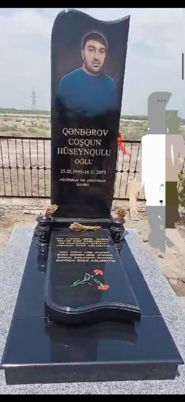 Başqa xidmətlər: Qəbirüstü baş daşlarınına şəkillərin işlənməsi yazılması müxtəlif — 15