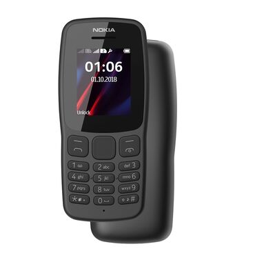 mini telefon: Nokia 703, цвет - Черный, Кнопочный