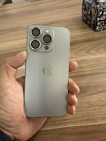 apple ipad pro: IPhone 15 Pro, Natural Titanium — 1