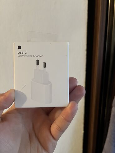 iphone x pro max: Adapter Apple, 20 Vt, İşlənmiş