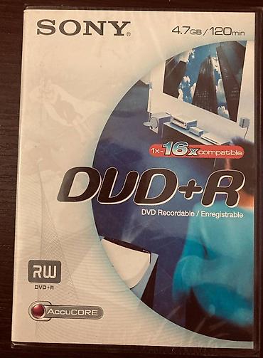 CD, DVD дисктер: Продам DVD - болванки для записи MIREX DVD +R 1 шт. Цена 100 сом — 5