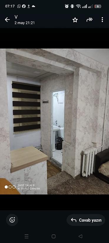 qara qarayev: Qarayev metrosuna yaxin 5/3 mertebesinde 1 otaqli ev 300 azn mûşderi — 5