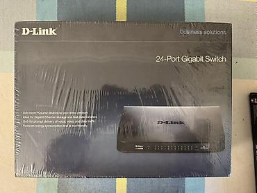 unifi: D-Link 24-Port Gigabit Switch (Business Solutions seriyası) Məhsul — 2