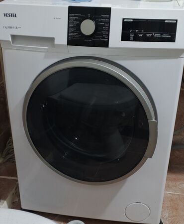 planşetler ucuz: Paltaryuyan maşın Vestel, 7 kq, Avtomat, Qurutmasız, Kredit yoxdur