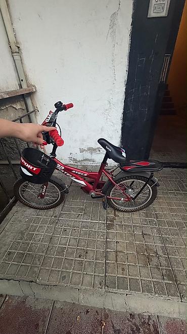 stels bicycle: Uşaq velosipedi – kiçik ölçülü, yüngül çərçivə ilə. - Rəng: qırmızı — 1