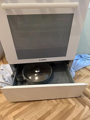 elektrik plite: Bosch qaz plitəsi və soba kombinasiyası - 4 gözlü qaz plitəsi: fərqli — 3