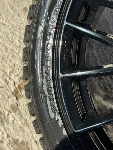 Колеса в сборе: Колеса в сборе 295 / 35 / R 21, Зима, Б/у, Комплект, Литые, отверстий - 5 — 3