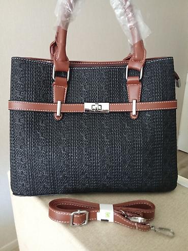 koton torbe: Nova prelepa crno braon tašna dužine 30 cm i visine 23 cm. 3 velike — 2