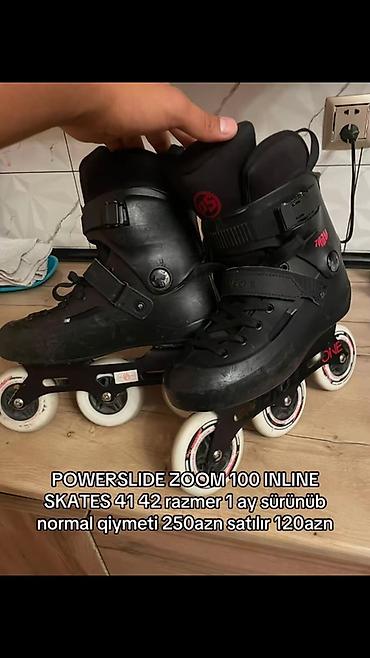 İdman və istirahət: POWERSLIDE Zoom 100 inline konkiseti - Model: Powerslide Zoom 100 - — 1