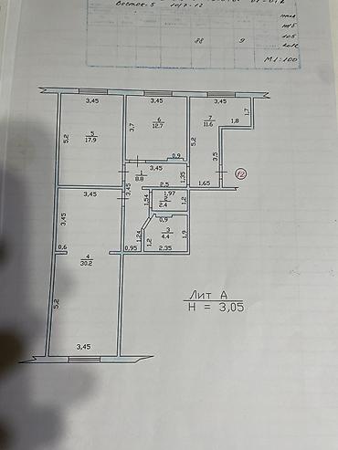 востоке5: 2 комнаты, 88 м², Восток-5 мкр 105 серия, 3 этаж, Евроремонт — 3