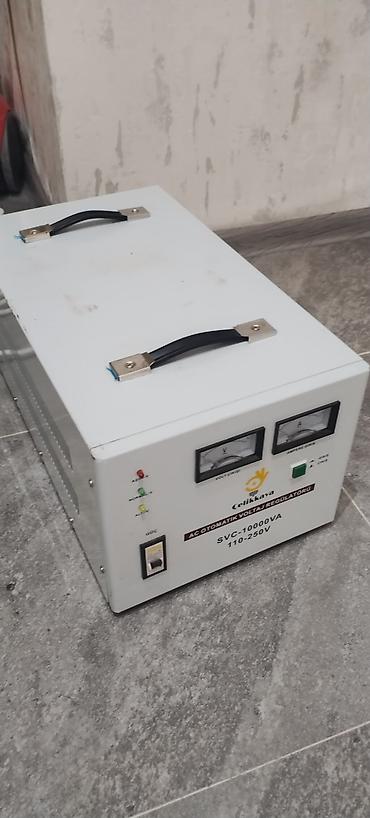 110 volt: Çelikkaya AC Avtomatik Voltaj Regülatörü – SVC-10000VA (110–250V) — 3