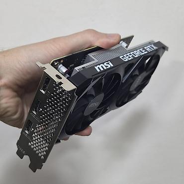 Видеокарта для ПК, Новый, MSI, GeForce RTX, 6 ГБ