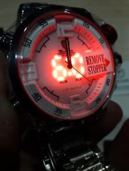 elektron saat oyrenmek: Yeni Shark Sport tam orijinal kişi üçün qol saatı satılır, Hədiyyə