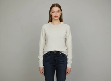 sweter oversize: Janina, Sweter damski, rozmiar M