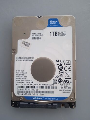Sərt disk (HDD) Western Digital (WD), 1 TB