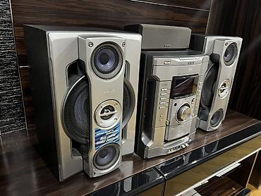 sony uslitel: Sony MC-G77D mini Hi-Fi sistem Komplekt: - Mərkəzi blok (DVD/MP3 — 3