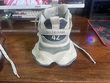 кроссовки ecco мужские: Кроссовки Balenciaga Cargo - Модель: Balenciaga Cargo (серые/белые — 4