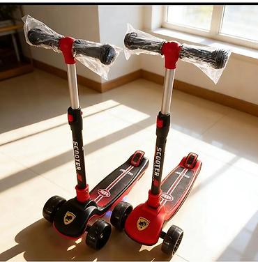 scoot: Детский самокат, Трёхколёсный, Новый — 3