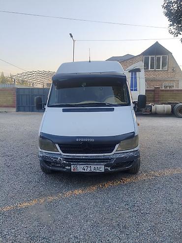 германский апарат: Mercedes-Benz Sprinter (длинная база, высокий потолок), белый фургон — 1