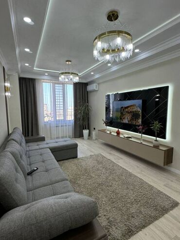 купить квартиру в токмоке: 2 комнаты, 88 м², Элитка, 10 этаж, Дизайнерский ремонт