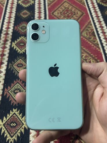 11 ayfon: IPhone 11, 64 GB, Yaşıl, Face ID