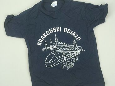 koszulka polo biała chłopięca: T-shirt, 5-6 years, 110-116 cm, condition - Fair