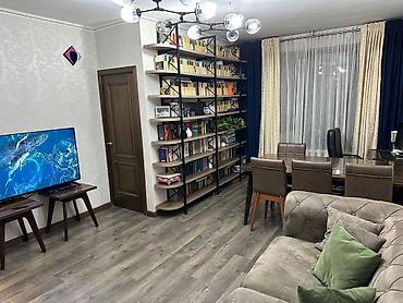квартира душанбинка: 4 комнаты, 77 м², ул. Московская / Турусбекова Сталинка, 2 этаж, Евроремонт — 1
