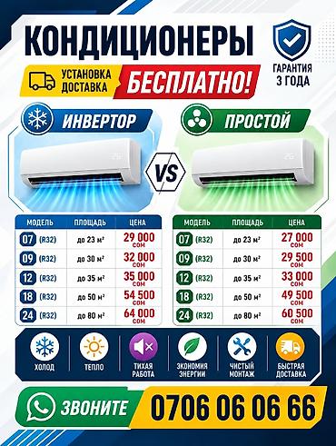 пакет для кондиционера: Сплит‑системы кондиционирования: инверторные и стандартные (R32) — 1
