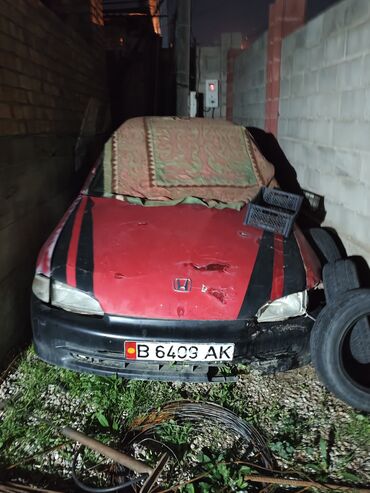 субару импреща: Honda Civic: 1993 г., 1.6 л, Механика, Бензин, Седан