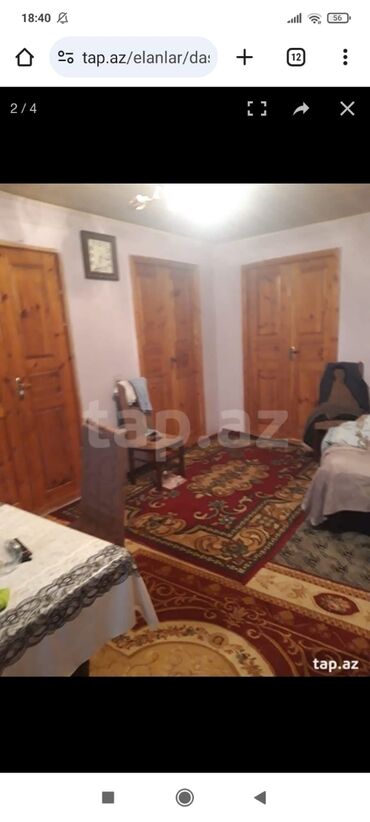 cay evi: 2 kv. m, 3 otaqlı, Qaz, Su