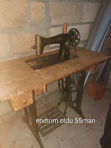 start velosiped satisi: Ayaqla işləyən klassik tikiş maşını satılır. Dəmir ayaqlı — 1
