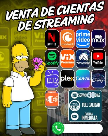 ремонт домашних телефонов на дому: Streaming hesabları – Premium xidmətlər Təklif olunan platformalar: -
