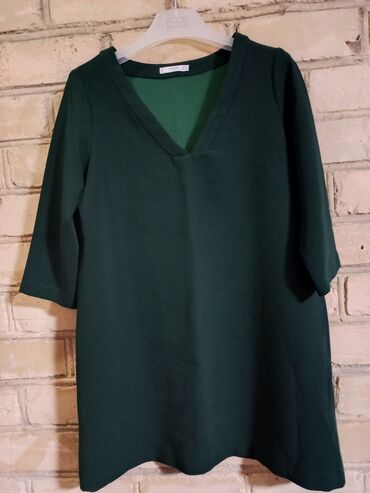 женская одежда больших размеров франция: XL (EU 42), цвет - Зеленый