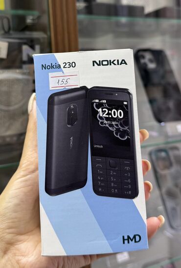 Nokia: Nokia 225, 8 GB, rəng - Qara, Düyməli, Sənədlərlə, Zəmanət