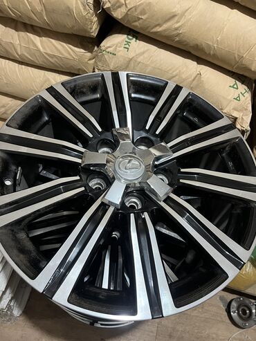 низкопрофильная резина: Литые Диски R 21 Lexus, Комплект, отверстий - 4, Б/у