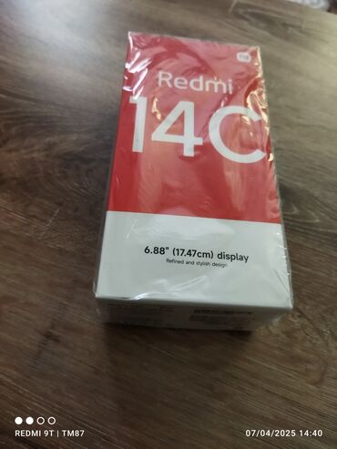 redmı not 8: Xiaomi Redmi 14C, 256 GB, rəng - Göy,
Zəmanət lalafo.az -da redmı not 8: Xiaomi Redmi 14C, 256 GB, rəng - Göy,
Zəmanət