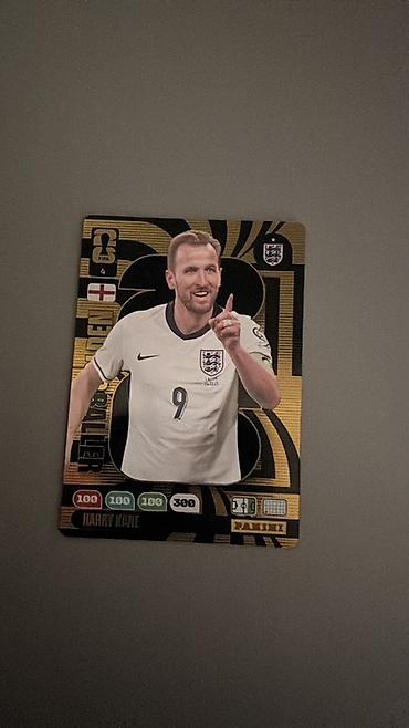 fifine: Panini futbol kolleksiya kartı – Harry Kane (İngiltərə, hücumçu, №9) — 1