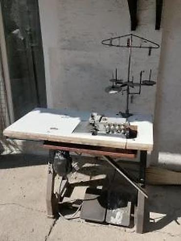 Industrijske šivaće mašine: Industrijska šivaća mašina sa postoljem i radnim stolom - Teški — 19